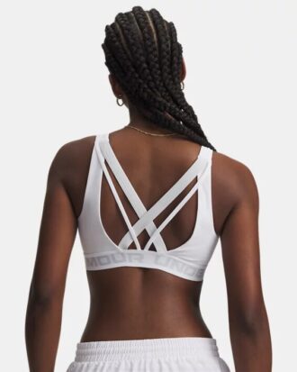 Armour® Mid Crossback Strappy Sport Bra