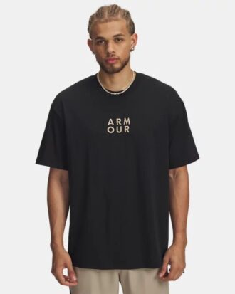 Armour Wordmark βαρύ κοντομάνικο