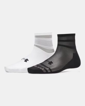 Αθλητικά ρούχα Διαφανή κάλτσες Unisex 2-Pack Quarter