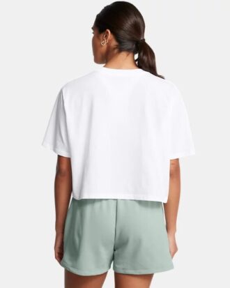Boxy Crop Simple κοντό μανίκι