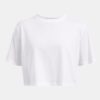 Boxy Crop Simple κοντό μανίκι