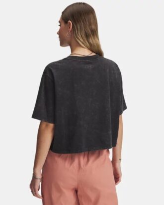 Boxy Crop Wash κοντομάνικο