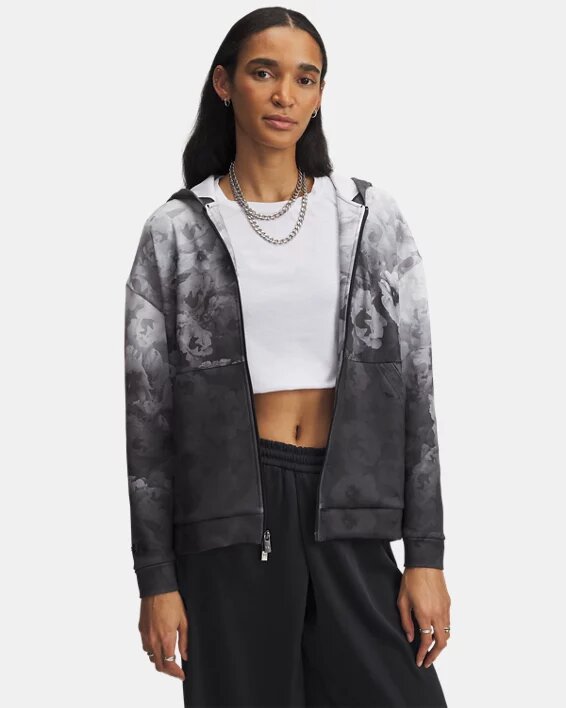 Courtside Floral Full Zip Courtside Floral Full Zip