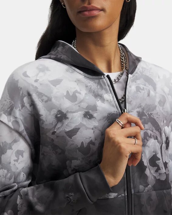Courtside Floral Full Zip Courtside Floral Full Zip