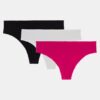 Essential Stretch 3-Pack No Show Thong Essential Stretch 3-Pack No Show Thong