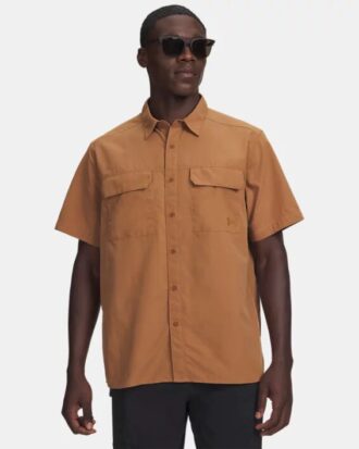 Explor Woven Solid Short Sleeve