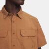 Explor Woven Solid Short Sleeve Explor Woven Solid Short Sleeve