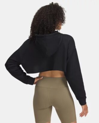 Φούτερ με κουκούλα Icon Terry Crop