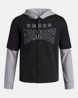 Φούτερ με κουμπιά και κουκούλα Icon Fleece