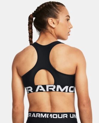 HeatGear® Mid Branded Sports Bra