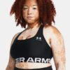 HeatGear® Mid Branded Sports Bra
