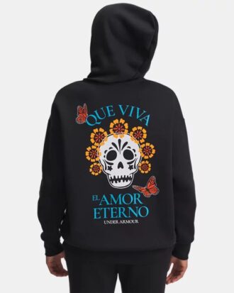 Icon Fleece Day Of The Dead Patch Hoodie