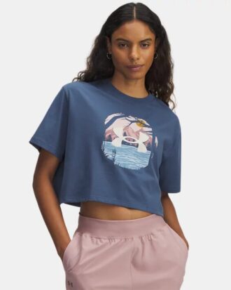 Μπλούζα Outdoor Graphic Crop Short Sleeve