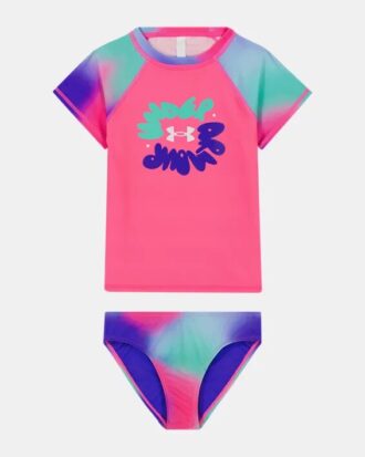 Σετ κοντομάνικου Rashguard & μπικίνι