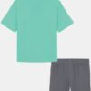 Σετ πουκάμισο και σορτς Plain Weave Fish Little